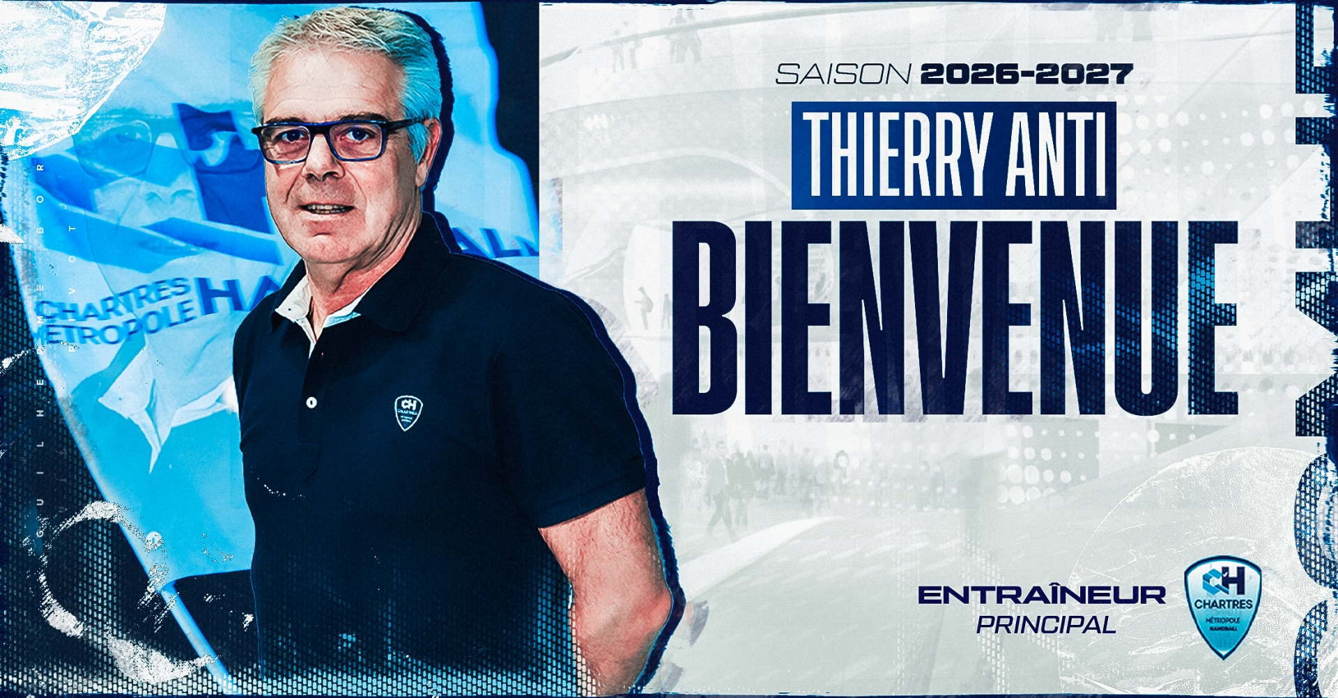 Thierry Anti rejoint le staff technique du C’Chartres Métropole Handball pour la saison 2026-2027