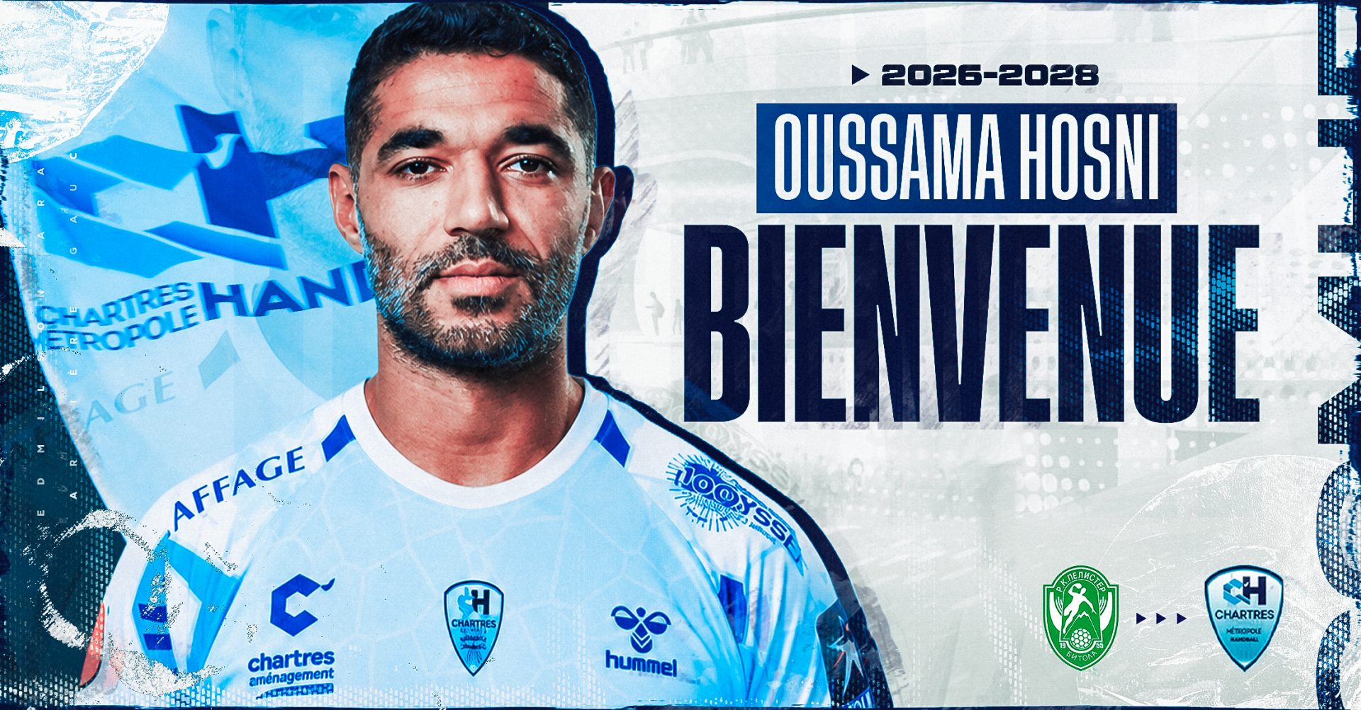 Officiel : Oussama Hosni est chartrain jusqu'en 2028
