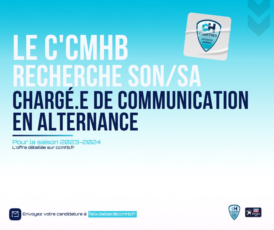 Offre d'emploi : Le C'CMHB recherche son/sa Chargé.e de communication en alternance