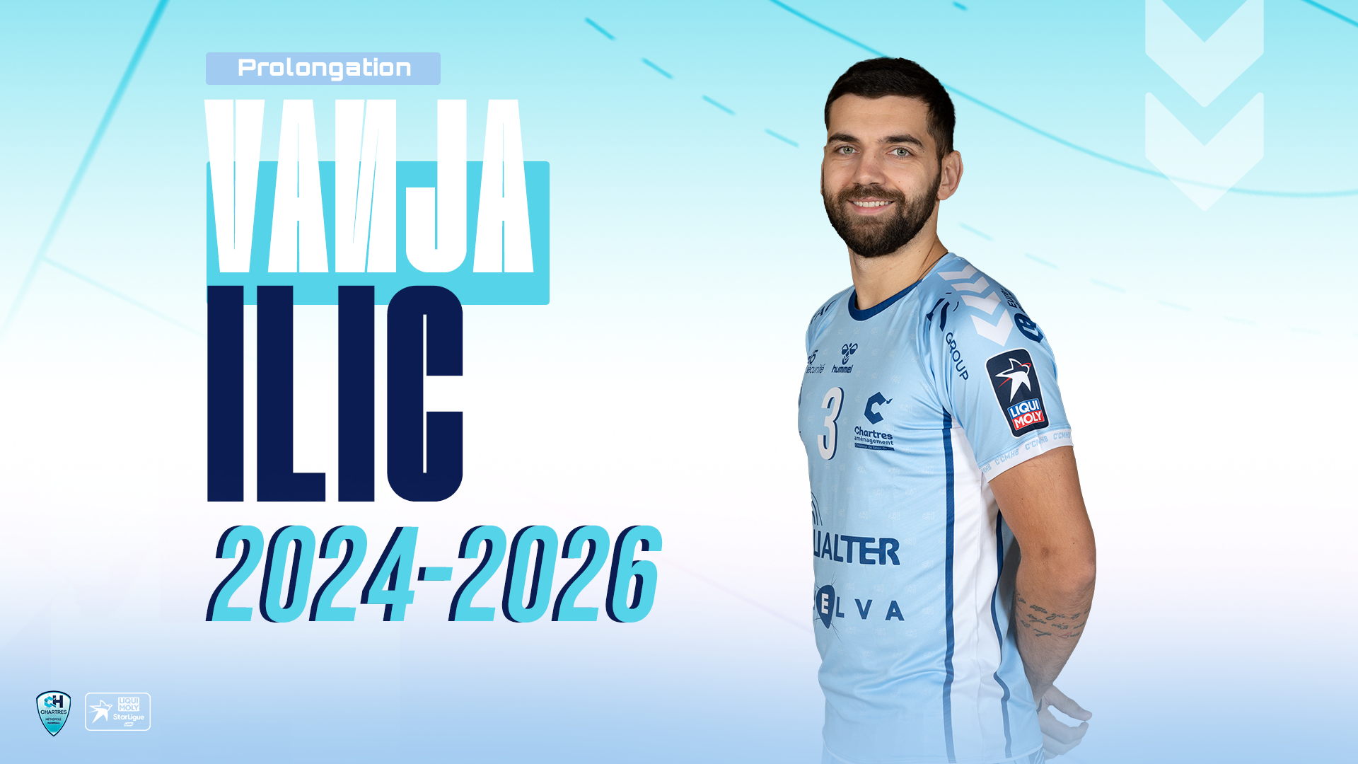 OFFICIEL : Vanja ILIC prolonge jusqu'en 2026 !