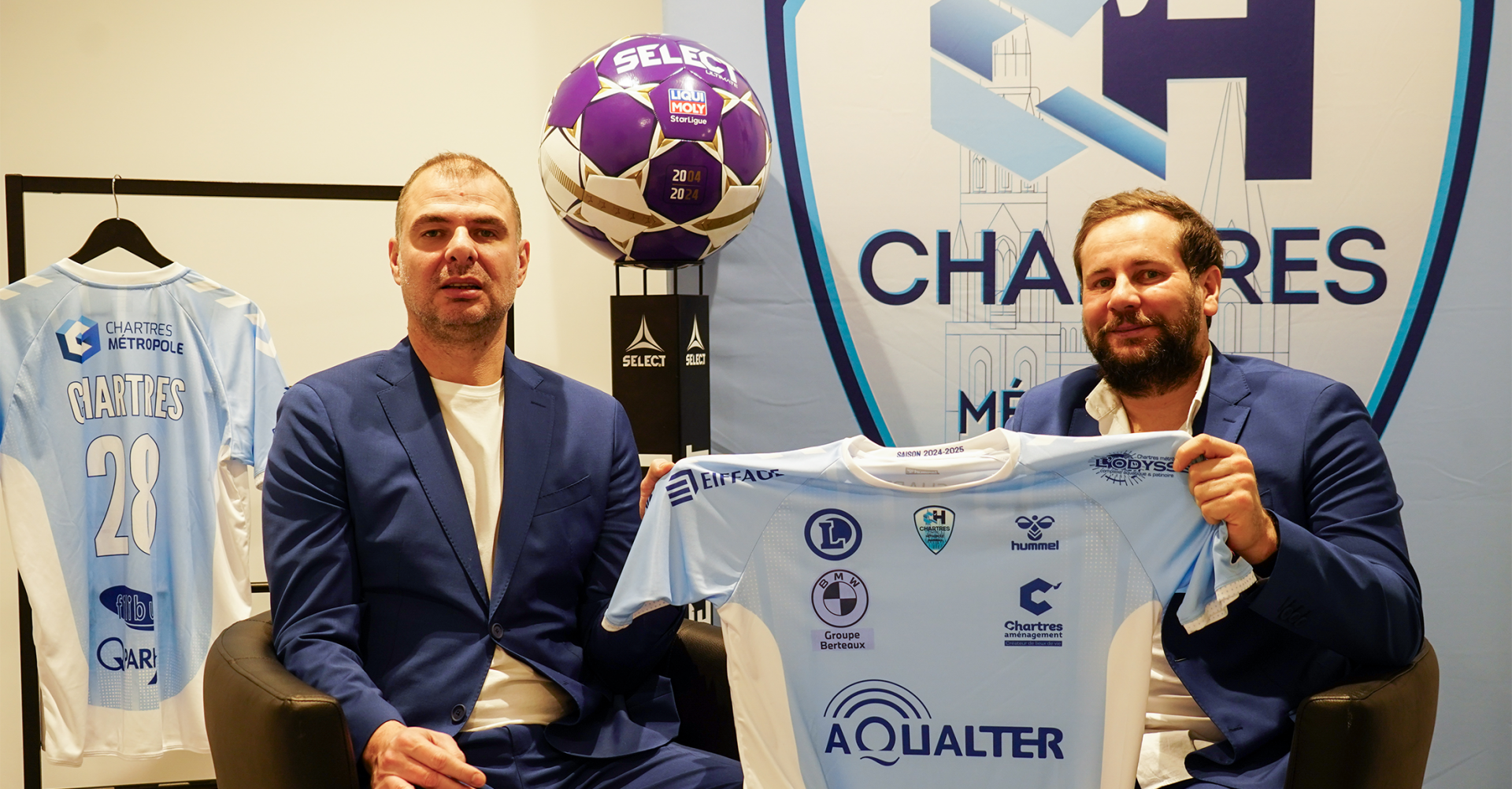 OFFICIEL : Le banc Chartrain continue jusqu'en 2027 !