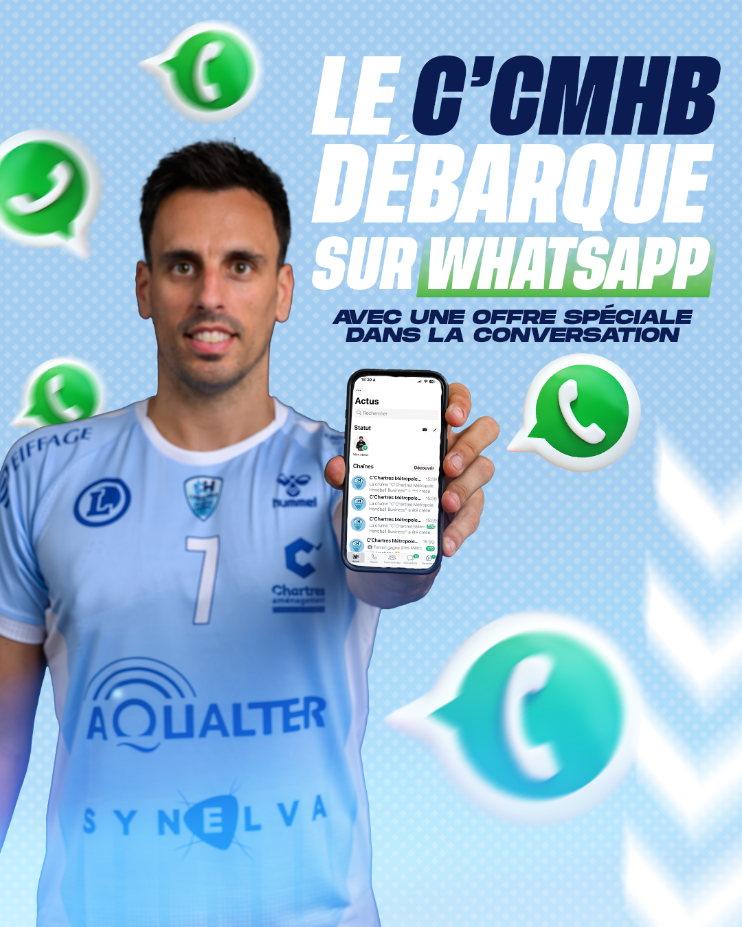 LE C'CMHB DÉBARQUE SUR WHATSAPP