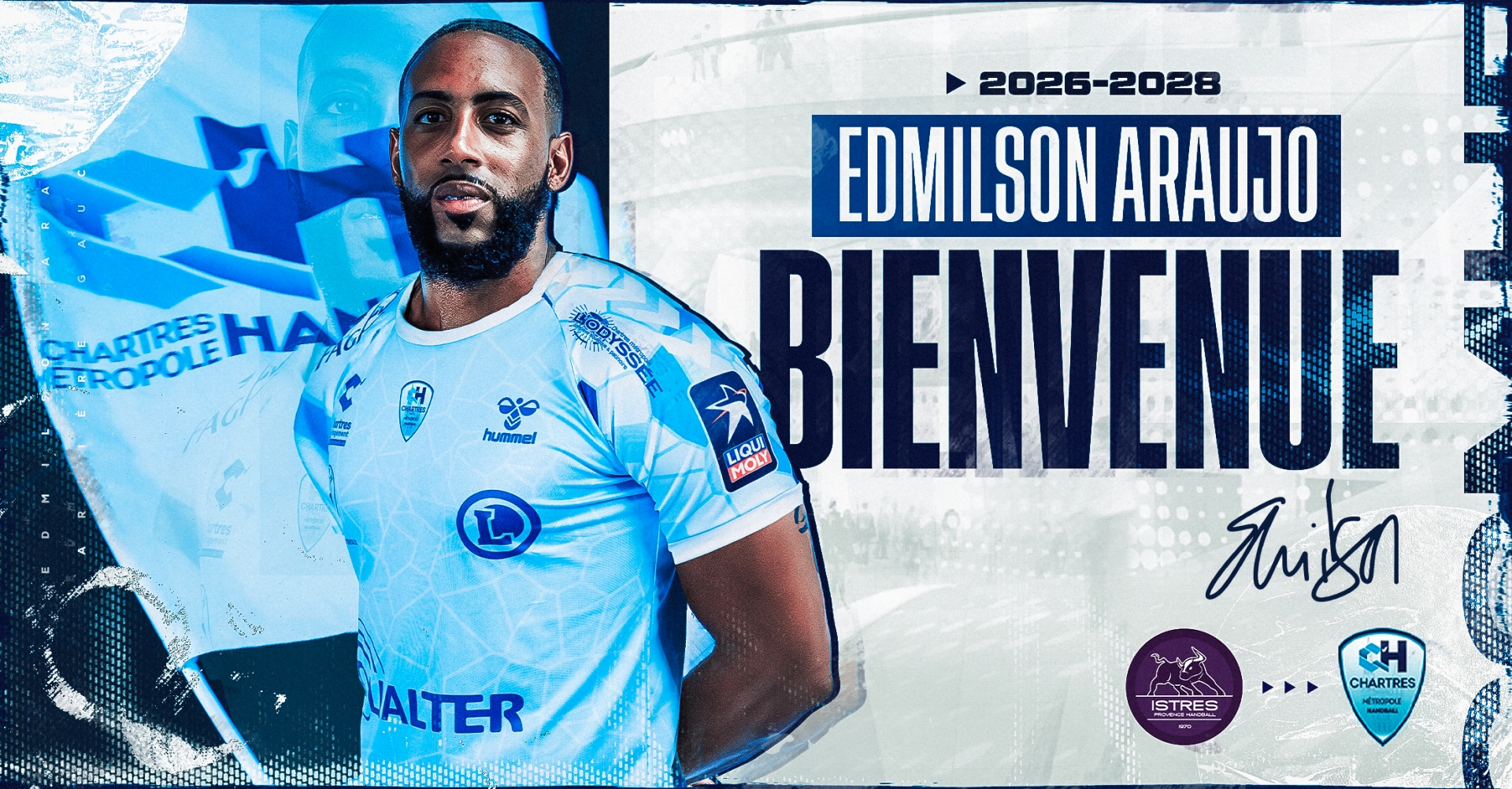 Officiel : Edmilson Araújo nouvel arrière gauche du C’CMHB pour les deux prochaines saisons