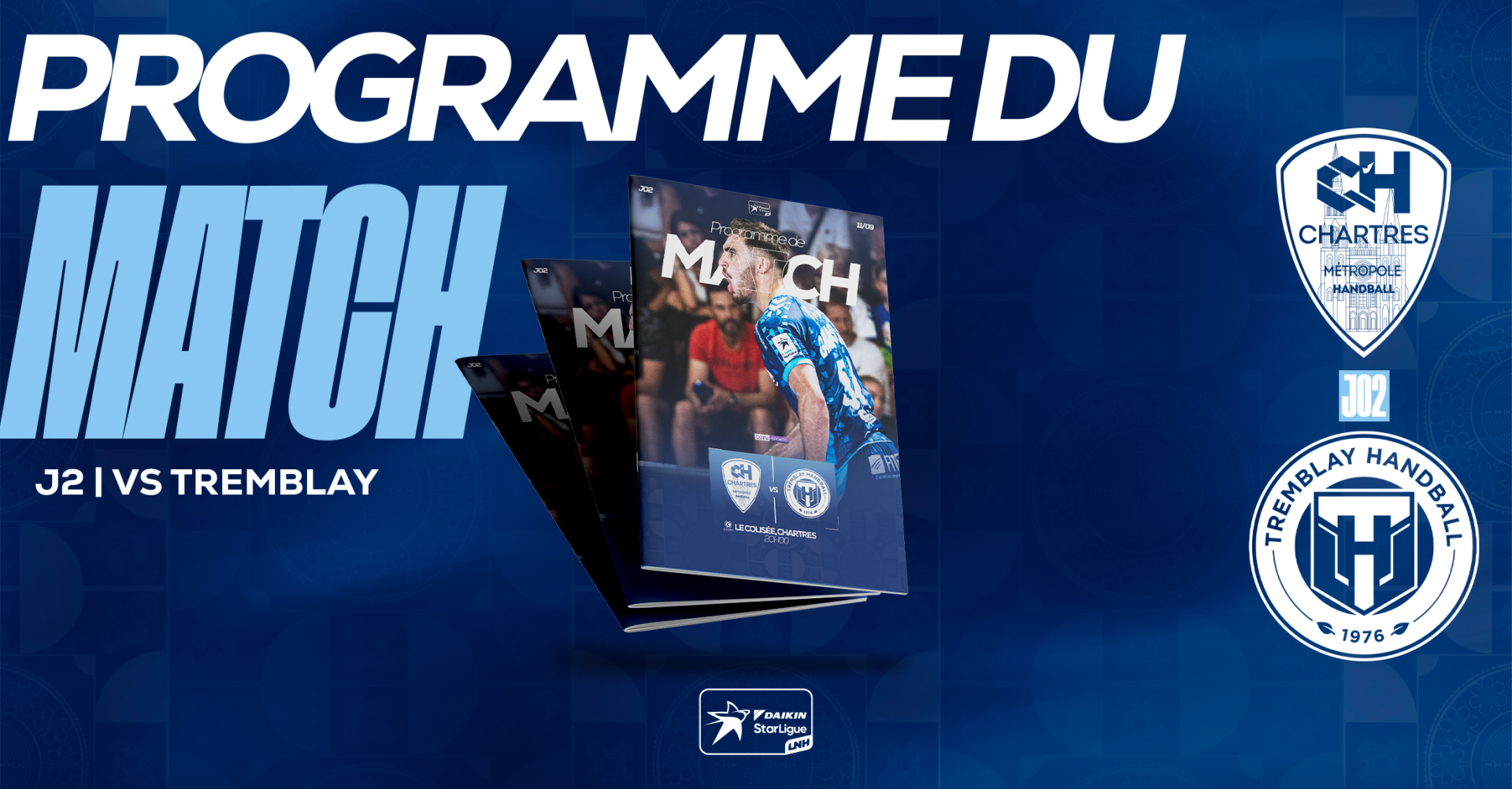 Infos & Programme de match vs Tremblay