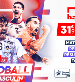 L'offre HandballTV évolue pour ne rien manquer de la saison avec nos Chartrains !