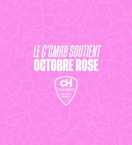 Le C'Chartres Métropole Handball se mobilise aux côtés des femmes durant Octobre Rose