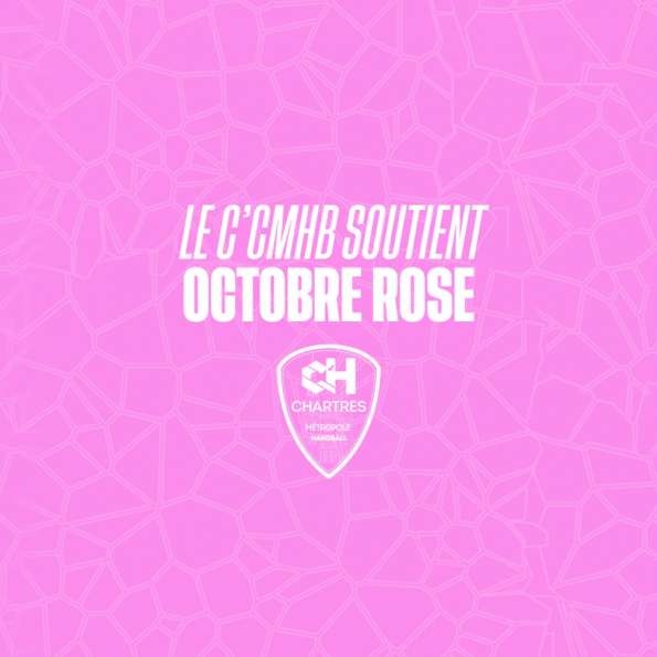 Le C'Chartres Métropole Handball se mobilise aux côtés des femmes durant Octobre Rose