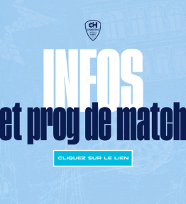 Infos & programme de match vs Chambéry