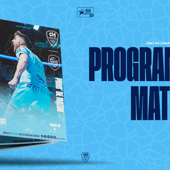 Infos & Programme de match vs Chambéry