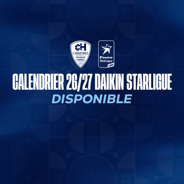 Le calendrier de la Daikin StarLigue pour la saison 2026-2027 est disponible